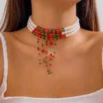 Women's Fashion Gothic Pearl Necklace - EX-STOCK Canada