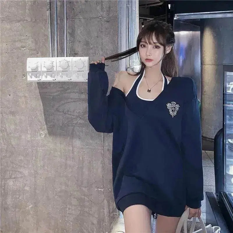 Women's Fashion Loose Mid-length Jacket Lining Set - EX-STOCK Canada