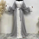Women's Fashion Patchwork Lace Arab Robe - EX-STOCK Canada