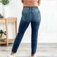Women's Fashionable Simple High-grinding Elastic Plus Size Jeans - EX-STOCK CANADA