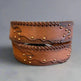 Women's Full-Grain Leather Belt with Studs EX-STOCK Canada 