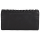 Women's Leather Basket Weave Purse 