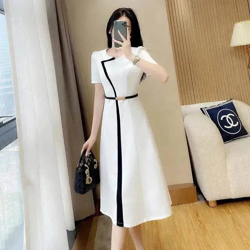 Women's Mid-Length Fashion Dress - EX-STOCK Canada