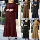 Women's Pullover Round Neck Arab Dress - EX-STOCK Canada