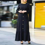 Women's Pullover Round Neck Arab Dress - EX-STOCK Canada