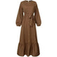 Women's Pullover Round Neck Arab Dress - EX-STOCK Canada