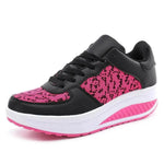 Women's Shoes, Flying Woven Leather Shoes, Sports Platform Shoes, Student Platform Shoes - EX-STOCK Canada