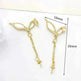 Women's White Shell Pendant Ear Rings - EX-STOCK CANADA