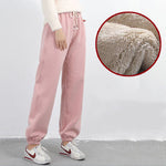 Women's plus fleece padded sweatpants EX-STOCK Canada 