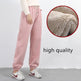 Women's plus fleece padded sweatpants EX-STOCK Canada 