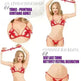 Women's valentine's day spandex lace Sexy lingerie - EX-STOCK CANADA