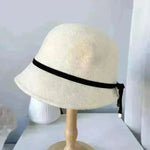 Wool Felt Hats Fine Bow Ladies - EX-STOCK CANADA