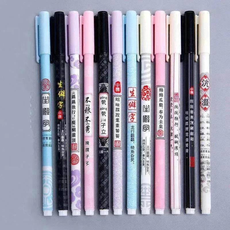 Stylo Gel Xueba École Fleur École Herbe Stylo Gel Mignon Étudiant - EX-STOCK Canada