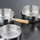 Yoshikawa Yukihira Saucepan 20 cm | 2.1 L Stainless Steel with Wooden Handle 