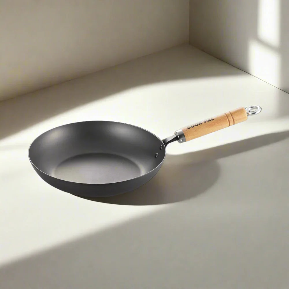 YOSHIKAWA COOK-PAL REN FRY PAN 16CM – NITRIDED CARBON STEEL JAPAN 