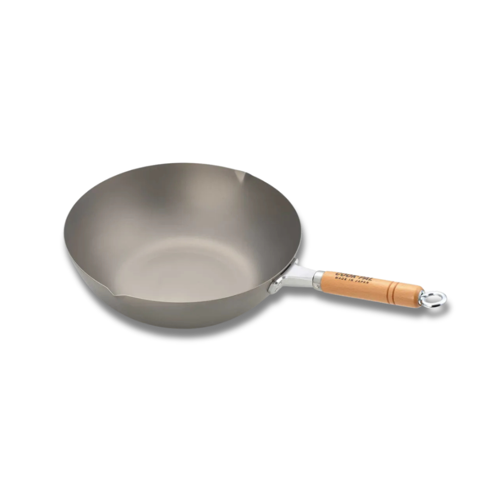 YOSHIKAWA COOK-PAL Titanium Wok 30cm – MADE IN JAPAN 
