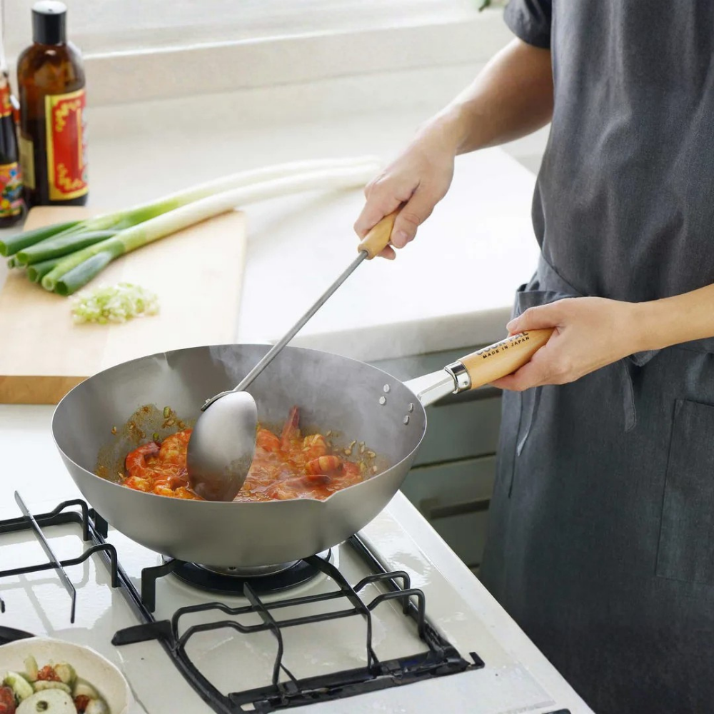 YOSHIKAWA COOK-PAL Titanium Wok 30cm – MADE IN JAPAN 
