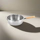 Yoshikawa Yukihira 24 cm Pot | 3.6 L Stainless Steel with Wooden Handle 