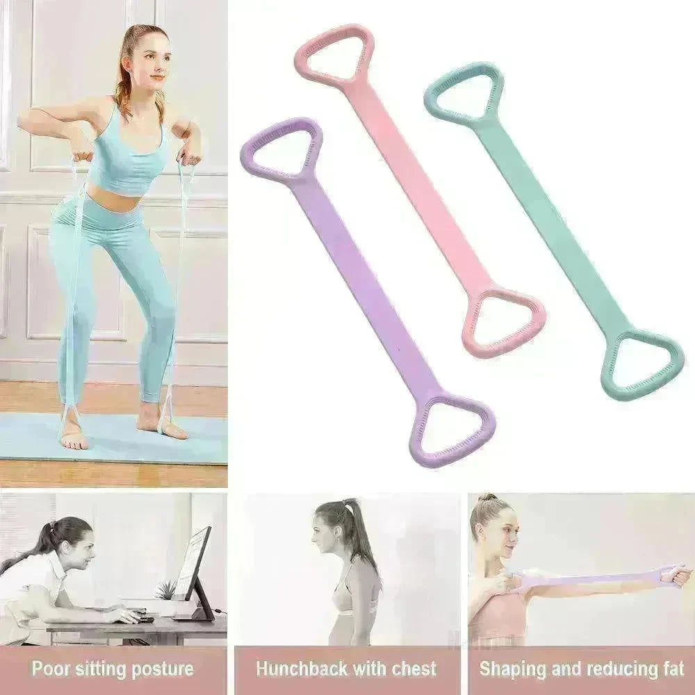Yoga Band: Arm Back Training Elastic Ropes - EX-STOCK CANADA