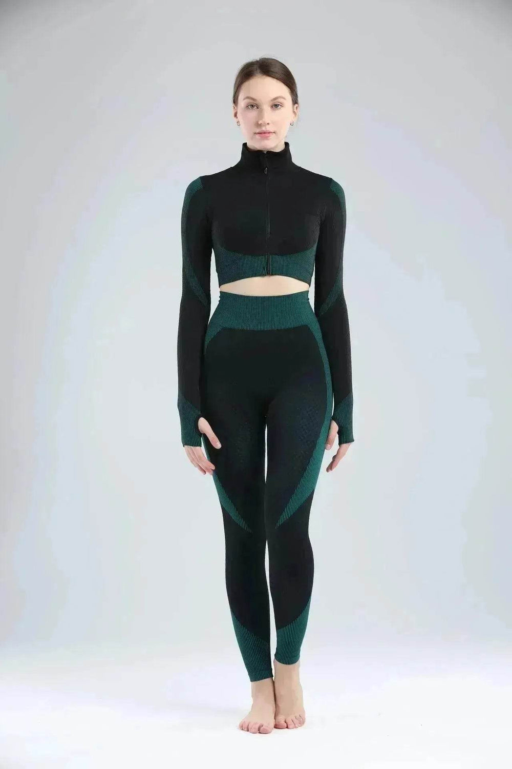 Yoga sets female sport gym suit - EX-STOCK Canada