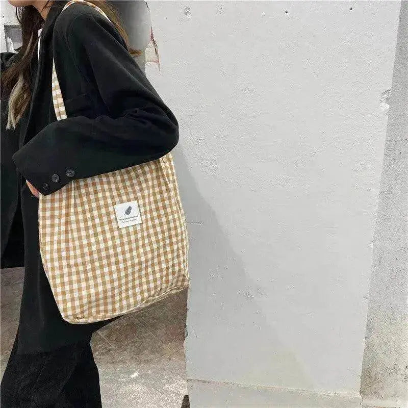 Youda Fashion Women Shoulder Bags Classic Female Shopping Bag Casual Ladies Tote Vintage Style Canvas Handbags Girls Handbag - EX-STOCK Canada