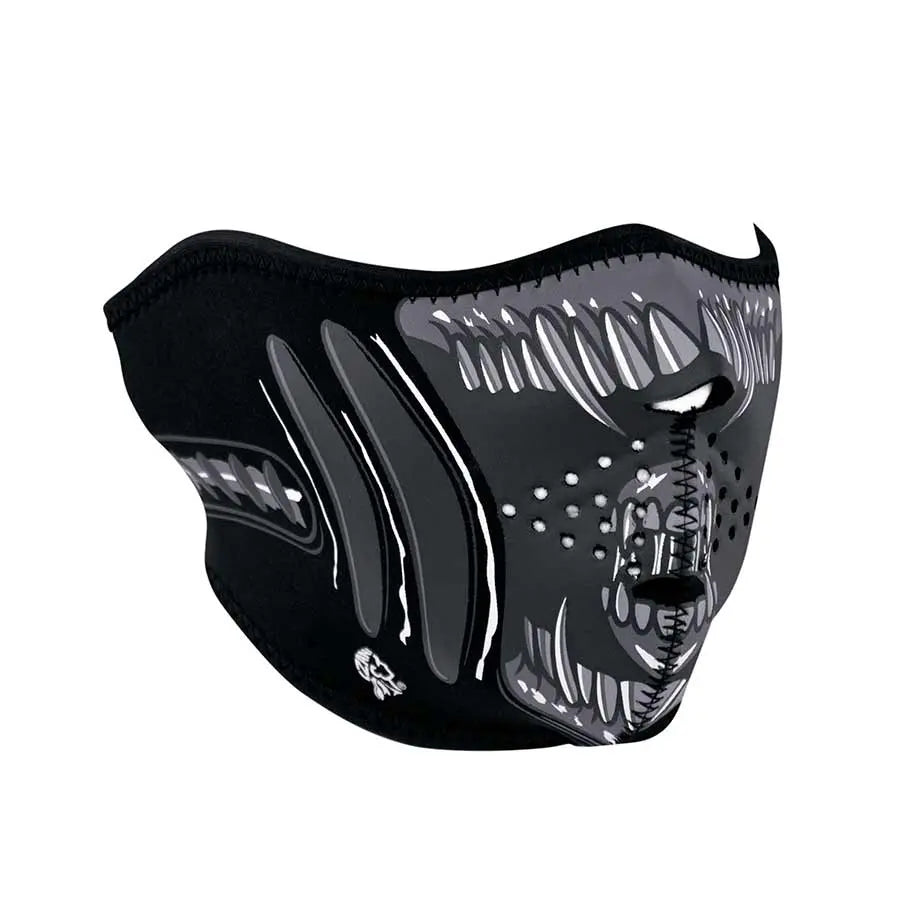 ZANheadgear Half Mask Neoprene Alien EX-STOCK Canada 