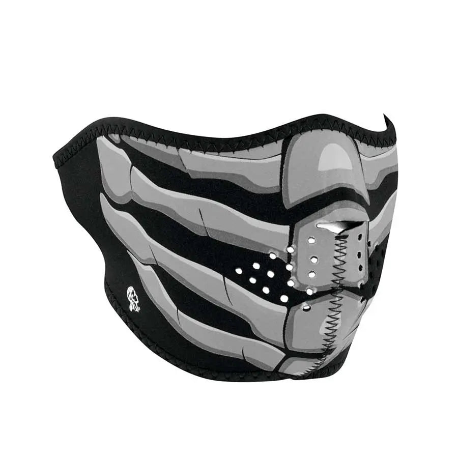 ZANheadgear Half Mask Neoprene Bone Breath Glow in the Dark EX-STOCK Canada 