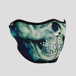 ZANheadgear Half Mask Neoprene Paint Skull 