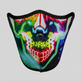 ZANheadgear Multi-Color Skull Neoprene Half Mask 