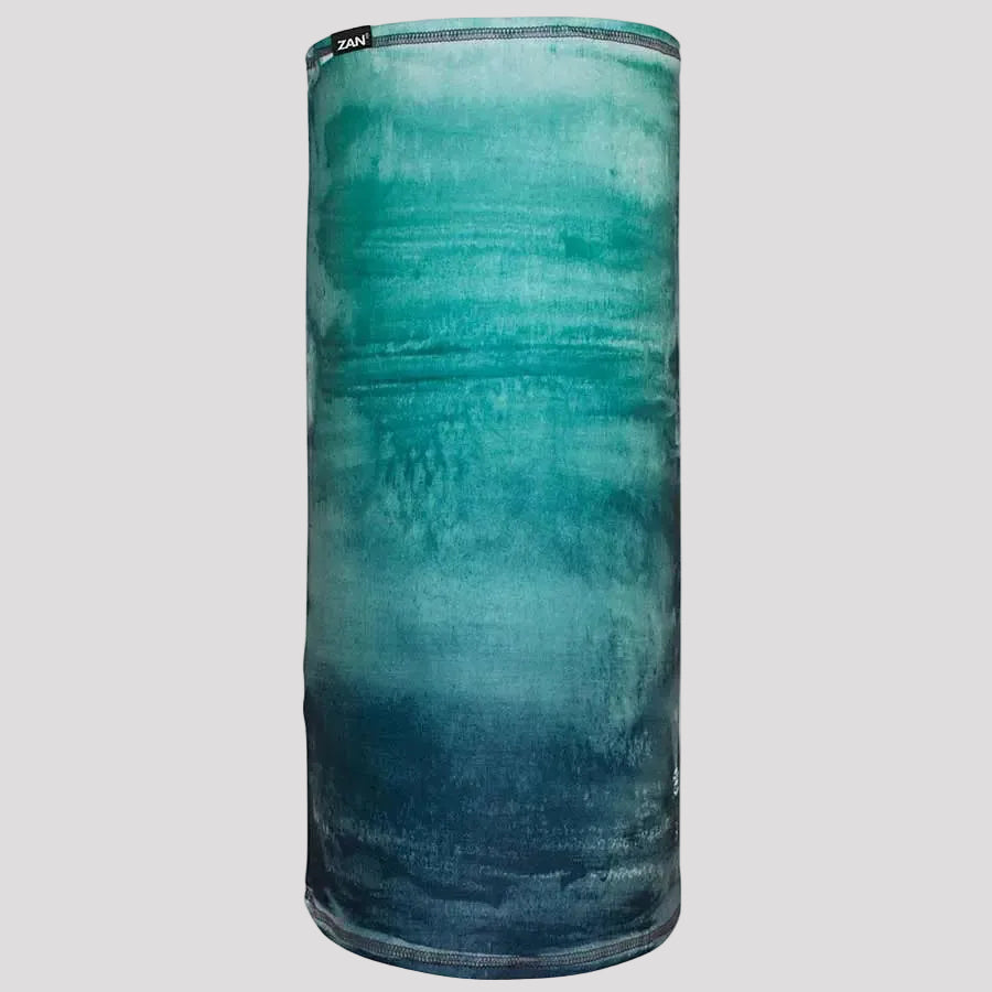 ZANheadgear Teal Ombre Motley Tube 