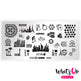 Whats Up - Sin City Life Stamping Plate EX-STOCK Canada 