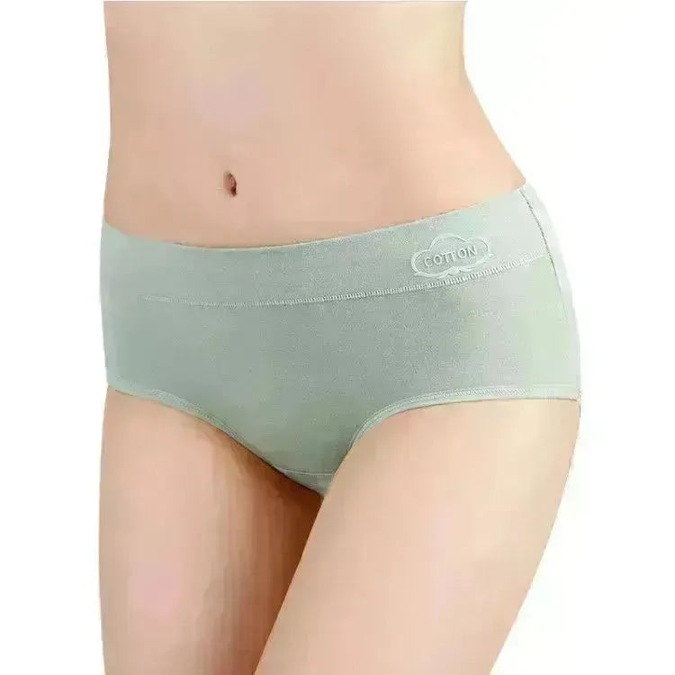 Mesdames Medies Mid-Rise Cotton Graphène Pantes Underwear for Women