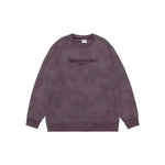 Retro heavy Oversized Crew neck Pullover sweatshirt for men - EX-STOCK CANADA
