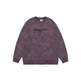 Retro heavy Oversized Crew neck Pullover sweatshirt for men - EX-STOCK CANADA