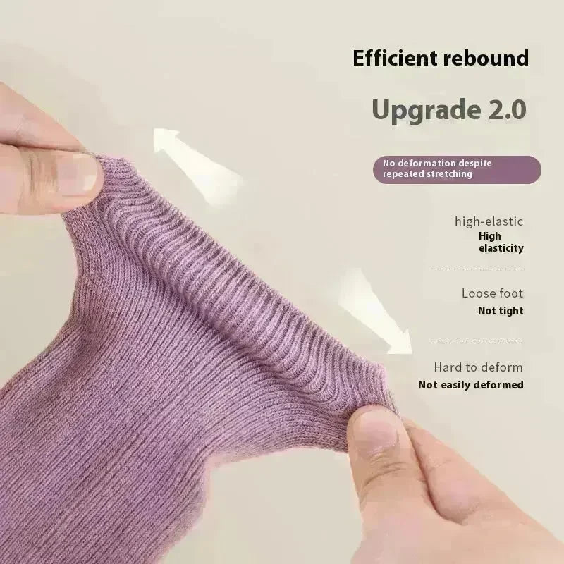 Mid Length Professional Classical Non-slip Dance Practice Socks - EX-STOCK CANADA
