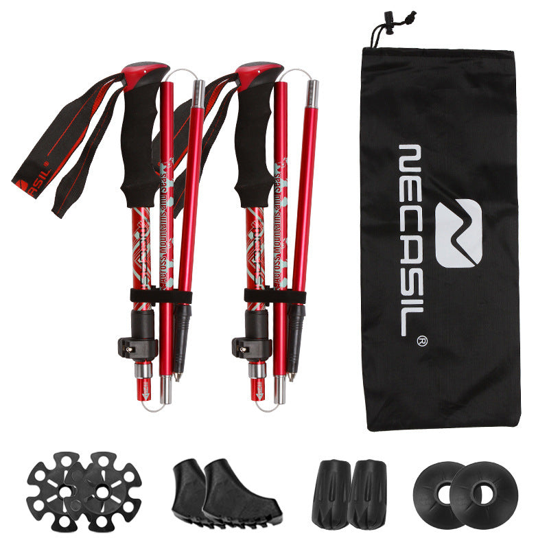 Adjustable aluminum trekking pole 32–125 cm – product view 3