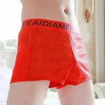 Men's Ice Silk Mesh Breathable KAIDIAMEN Boxers underwear - EX-STOCK CANADA