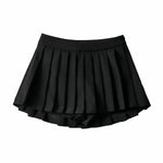 Women's High Waist A-line Mini Pleated Skirt - EX-STOCK CANADA