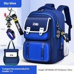 Schoolbag Boy Elementary School Students Three Four To Six Grade EX-STOCK