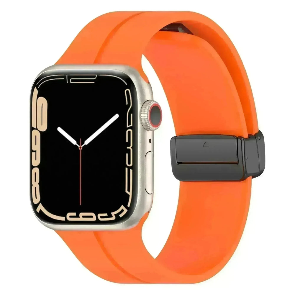 Magnetic Silicone Watch Band suitable for Apple iWatch - EX-STOCK CANADA