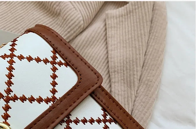 Women Shoulder Chain Mini Crossbody Square Bag - EX-STOCK CANADA