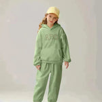 Niños Unisex Sports Cepillado con capucha con capucha unisex sudadera con capucha para niños para niños