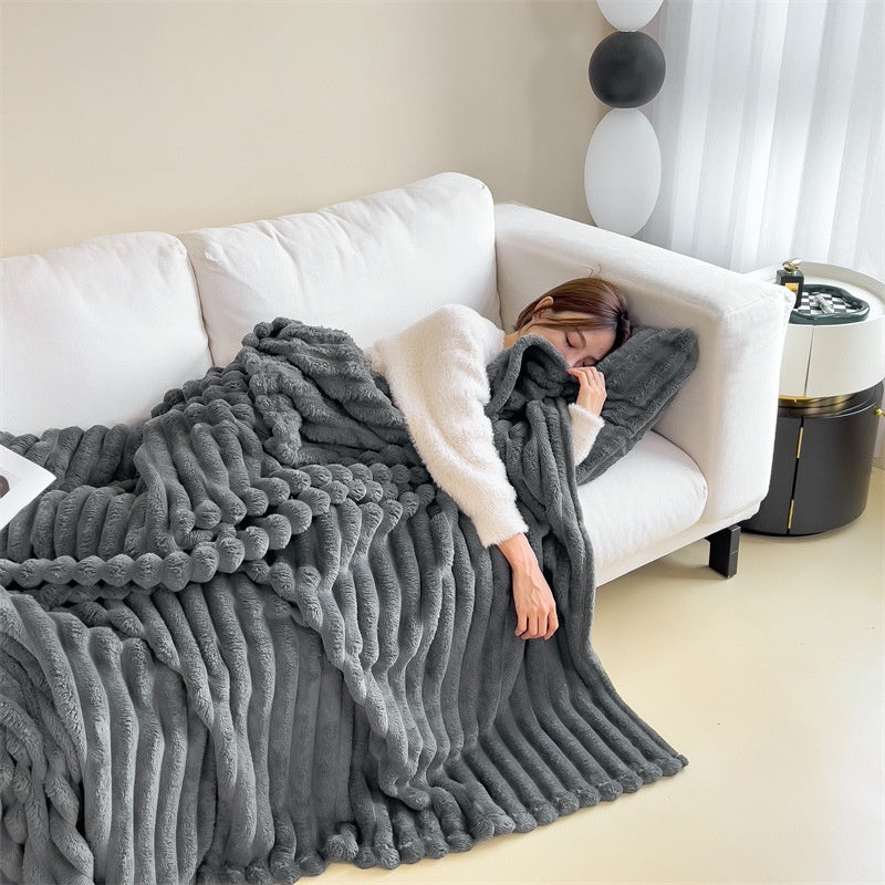 Blanket Heavy Weight Flannel Blanket EX-STOCK Canada 