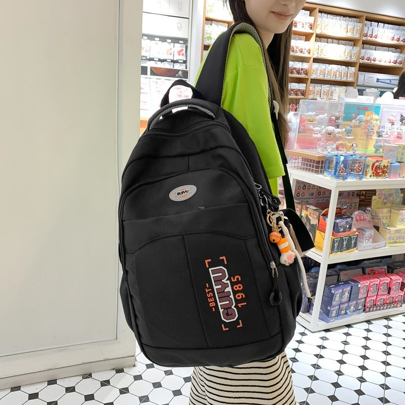Version High School Student Schoolbag Large Capacity EX-STOCK