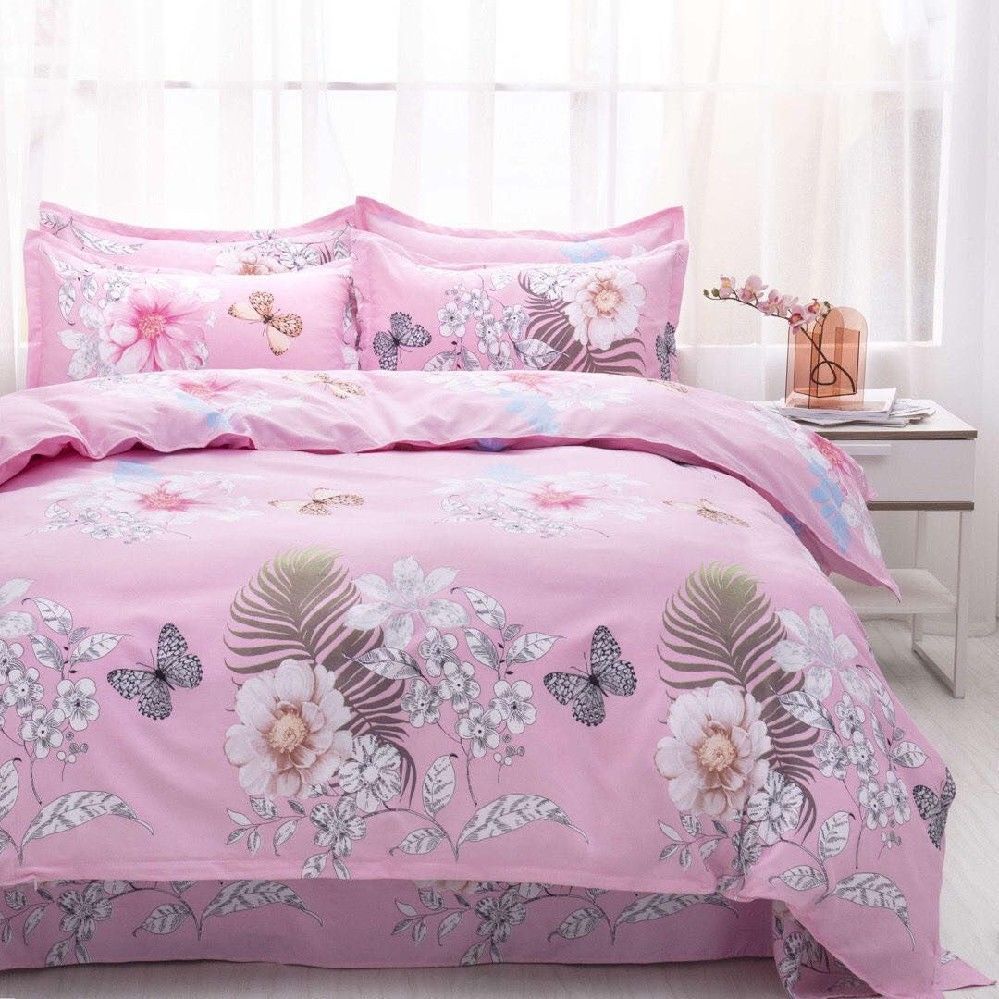 Four-piece Set Duvet Cover One-piece Single Double Thick Bed Sheet Three-piece Set EX-STOCK Canada 