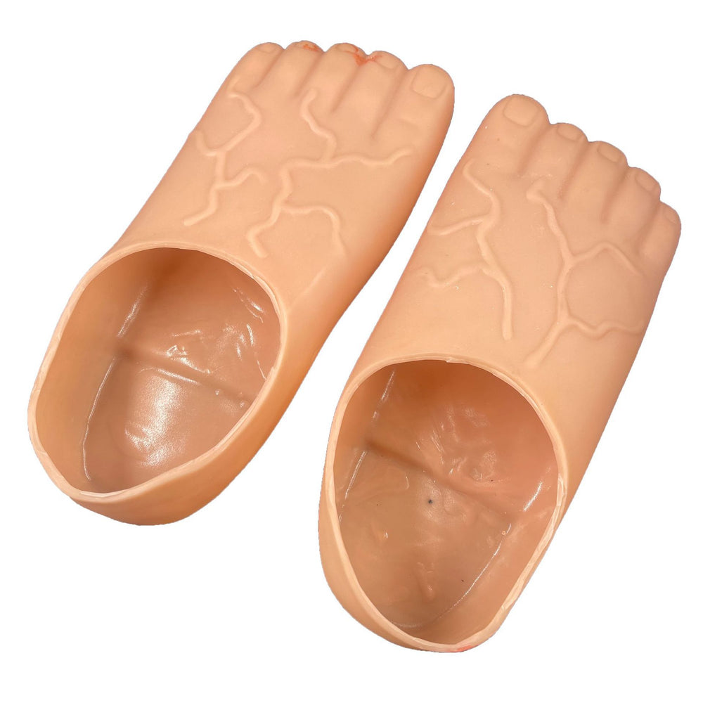 Adult Bigfoot Costume Shoes – Skin Tone, Free Size