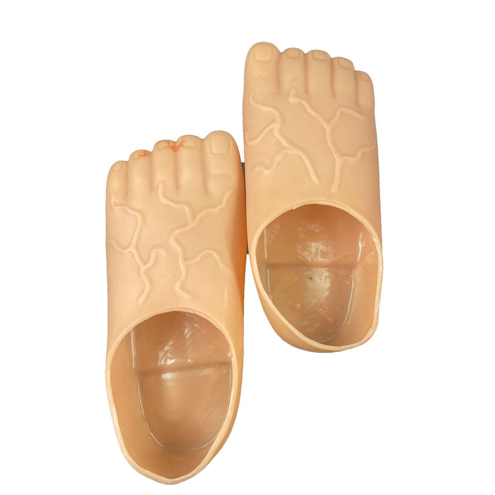 Adult Bigfoot Costume Shoes – Skin Tone, Free Size