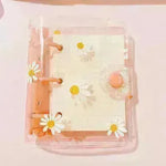 Kawaii Mini 3 Hole Daisy Notebook Planner Organizer Binder