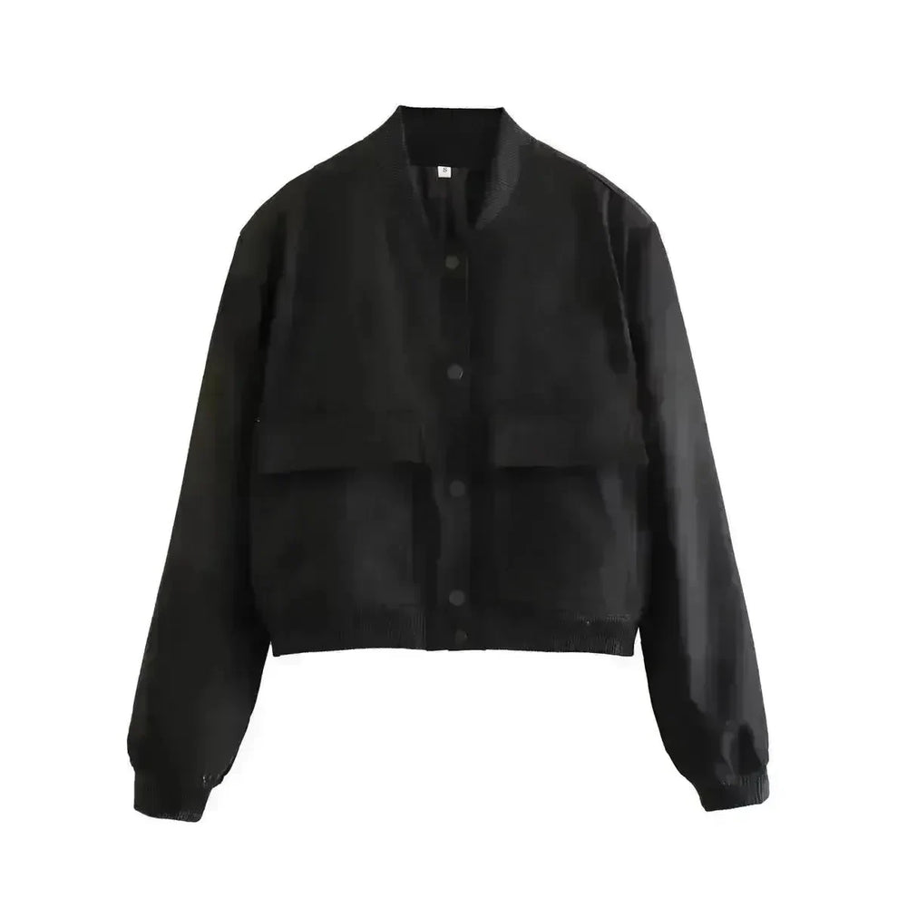 Fall Single Breasted  Cashmere Cropped Jacket for women - EX-STOCK CANADA