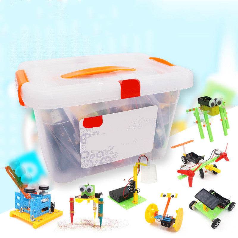 DIY Puzzle Assembling Building Blocks Science Experiment Teaching
